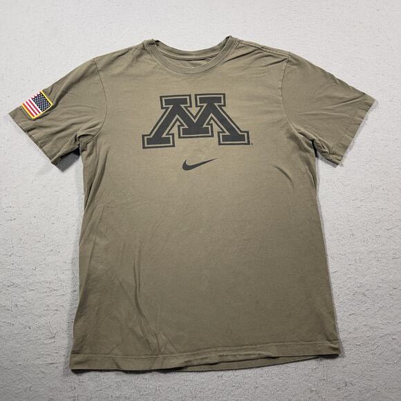 Minnesota Golden Gophers Shirt Mens Small NCAA Salute to Service Nike Tee - Picture 1 of 8
